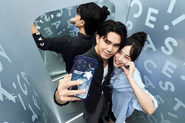 圖9. CASETiFY 特別於「CASETiFY 風格實驗室」內打造獨立專屬空間，讓消費者能夠留下時尚的自拍照