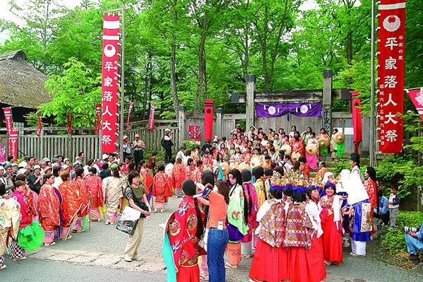 湯西川溫泉  平家落人傳說之里