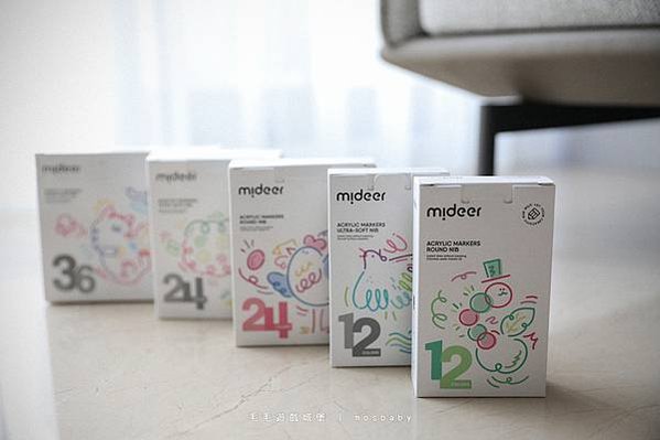 Mideer 2024年第一季的新品來囉!!  包含繪畫類、