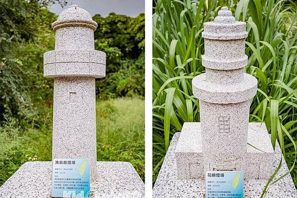 白沙岬燈塔（1898年建）國定古蹟-1901年啟用-塔身為雙