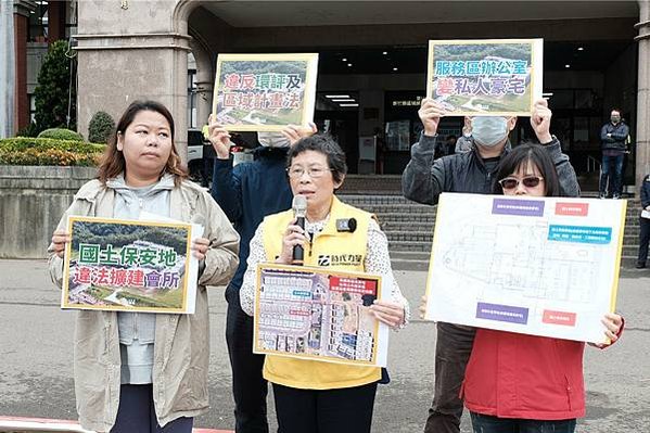 寶山有謙家園建案違法擴建-寶山園區旁山坡地大型建案「有謙家園