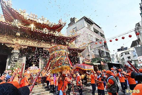 彰邑彰山宮，為期2天的迓王爺活動。該宮主委陳志忠表示，這是1