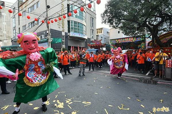 彰邑彰山宮，為期2天的迓王爺活動。該宮主委陳志忠表示，這是1