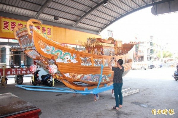 東港迎王平安祭典-國家重要無形文化資產-木造「南澳式」船型-