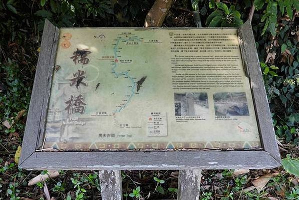 南庄鄉糯米橋小南埔崇聖宮附近-挑夫古道 又稱為「屯營古道」上