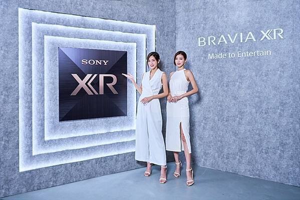 圖 1) 2023 Sony BRAVIA XR 系列搭載進化版認知智慧處理器XR，引領沉浸影音新指標！