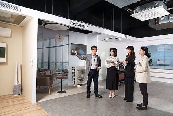 【新聞圖片1】看好台灣市場需求，LG成立台灣首間「LG空調學院」，使用者可以一站式體驗全系列空調產品！ 