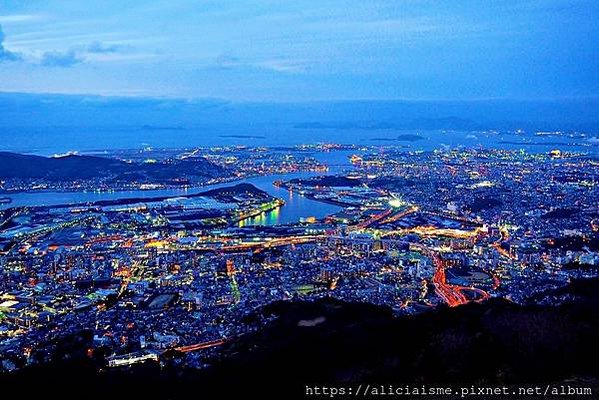 【福岡縣】皿倉山：搭乘透明景觀纜車，眺望新日本三大夜景、戀人