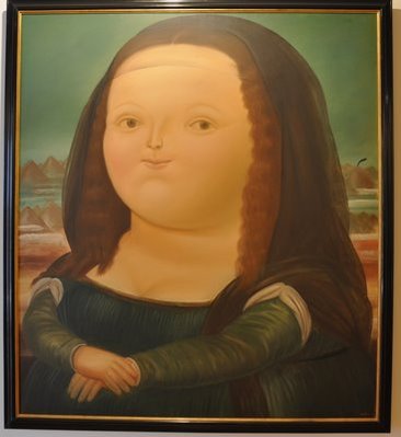 肥版蒙羅麗莎 Fernando Botero - 肥版蒙羅麗莎