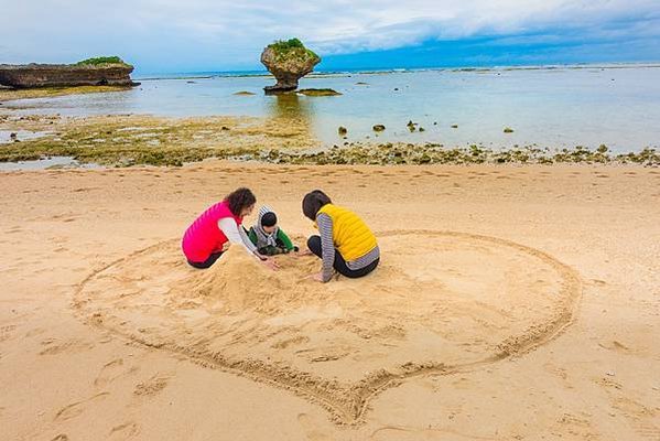 【 沖繩。秘境】TOGUCHI BEACH 渡具知ビーチ &amp;