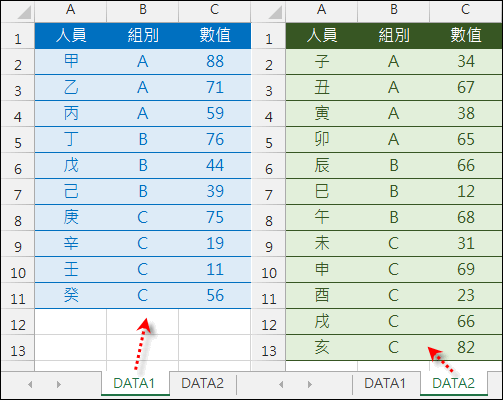 Excel-名稱的定義與使用