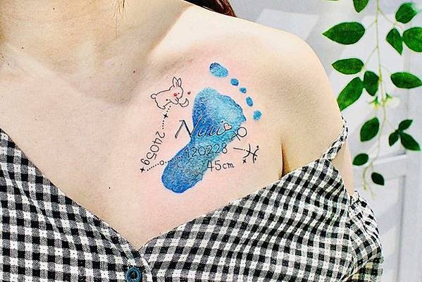 台中刺青推薦｜JS Tattoo女生刺青師，似顏繪刺青、寶寶