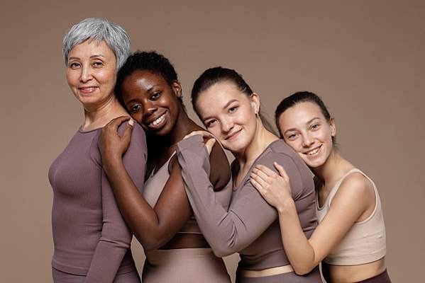 different-women-standing-together