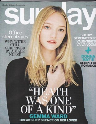 Sunday Magazine - Gemma Ward