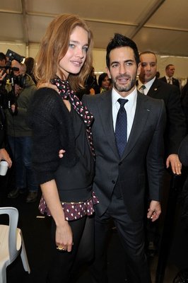 Natalia Vodianova and Marc Jacobs