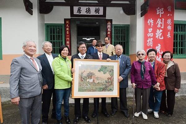 桃園八德姜太公廟，舉辦安座大典，桃園市長鄭文燦、藝人白冰冰也