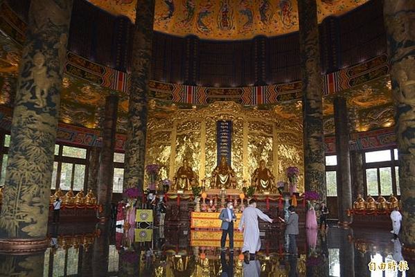 一貫道「白陽聖廟」台中霧峰金陵山宗教園區的「一貫道祖師紀念館