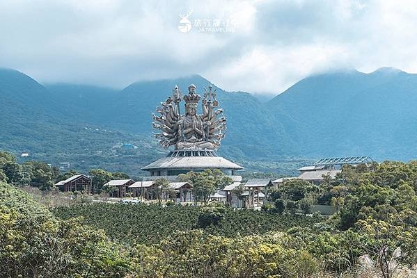 新北市淡水區的緣道觀音廟-緣道觀音廟主祀大自在王佛，建廟20