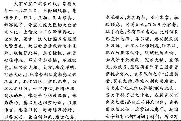 弓馬騎射的尚武精神/“弓馬騎射，尚武精神，不欺他凌，不畏敵寒