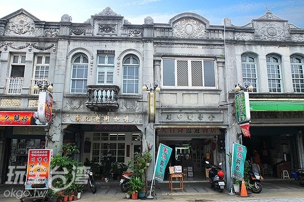 新化老街-臺南市新化區，曾獲選為南瀛十大歷史建築第一名、中華