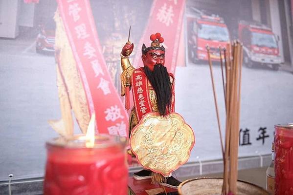 平鎮三崇宮(1965)三官大帝-火德星君源自於福建漳州拓墾先