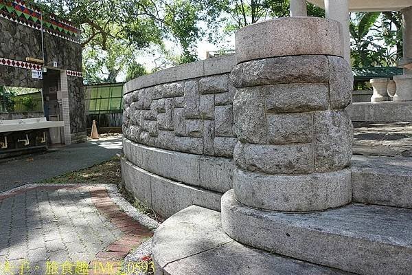 「番仔砥堵砌石法」/角板山公園內的復興亭歷史建築-原本是19