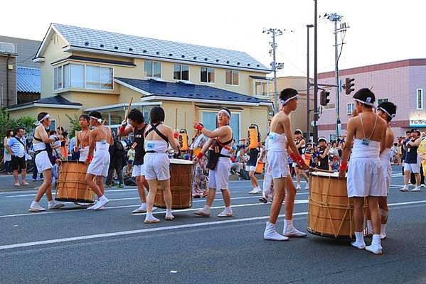 城郭燈籠24.1米高（1830年～1844年）/秋田縣的「能