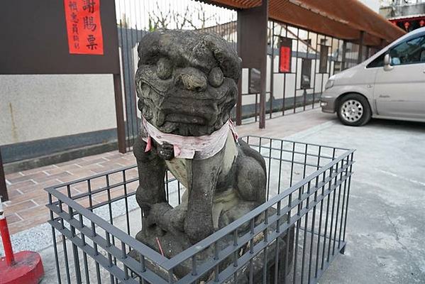 下營茅港尾天后宮1677年建-台灣第一對石獅-下營「茅港媽」