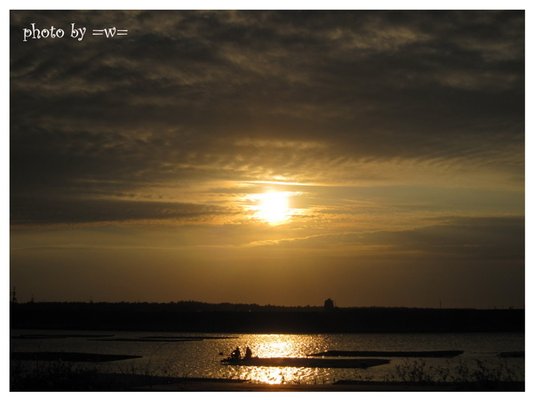 鹿耳門溪夕陽.jpg