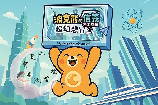 打造前所未見的嶄新百貨 – ～波。克。熊。的。信。義。超。幻