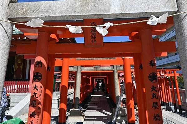【日本東京】穴守稻荷神社，東京羽田機場附近的神社，超多小鳥居