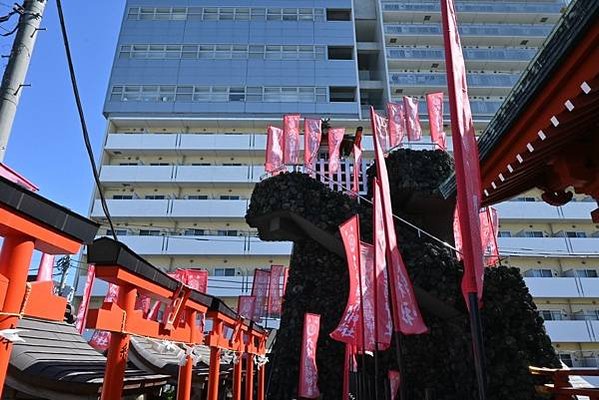 【日本東京】穴守稻荷神社，東京羽田機場附近的神社，超多小鳥居