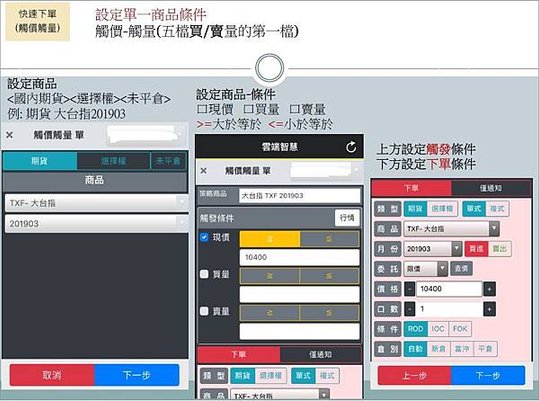 【康和期貨】二擇一單、停損停利單、觸價單、長效單-康和掌先機