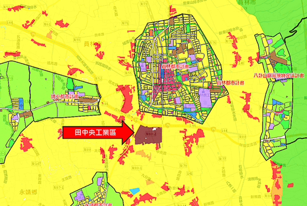 國土計畫懸案? 員林田中央工業區與鄉村區