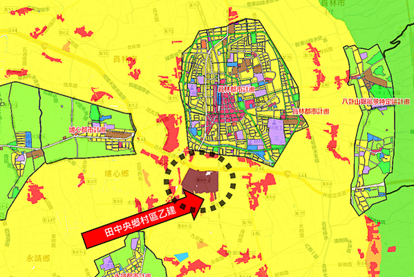 國土計畫懸案? 員林田中央工業區與鄉村區