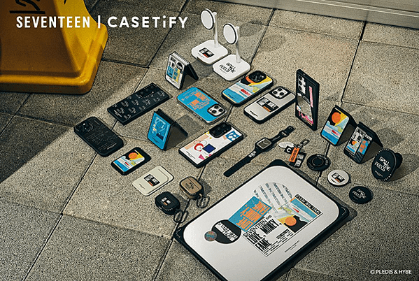 傳遞愛與真誠的情感！CASETiFY 與韓國人氣男團 SEV