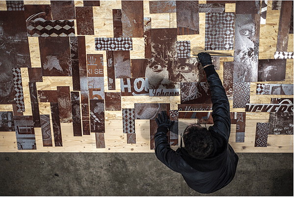 Vhils 的現代藝術