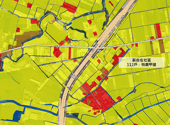 農地工廠聚落的非都高樓社區: 大里案例