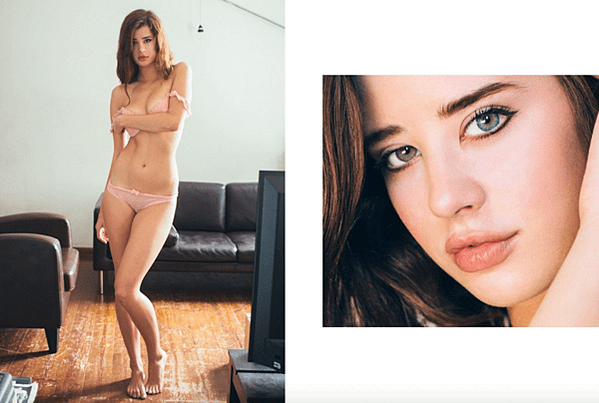 異色瞳孔模特兒 Sarah McDaniel