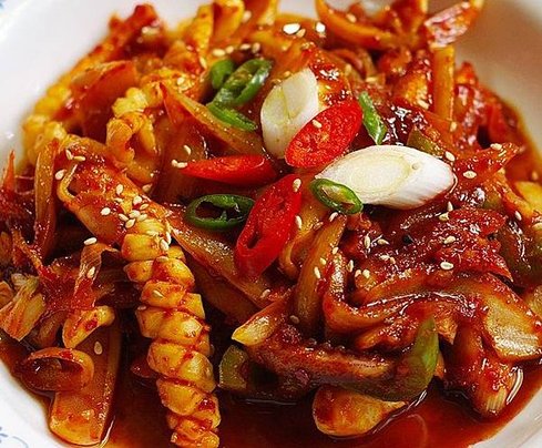 사천-파스타-사천식-오징어-볶음-양념-만두_0