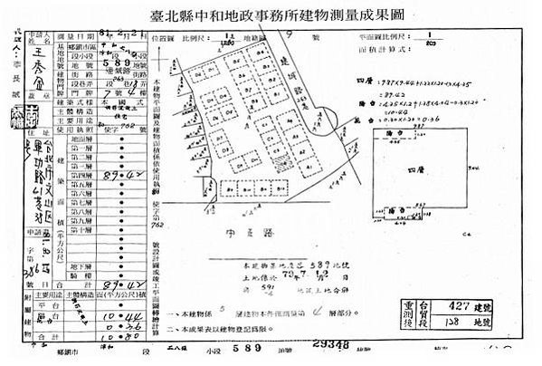 新北市中和區連城路263巷18弄7號4樓
