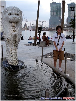 小魚尾獅  (我在學他的表情...)