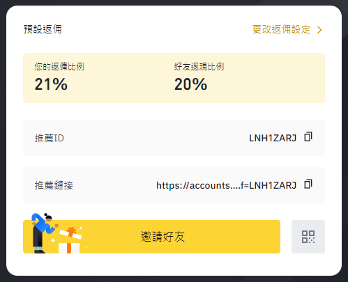 binance refferal 推薦人 ID