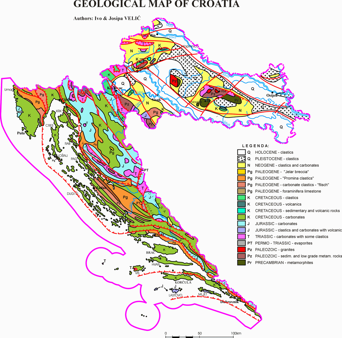 Geomap-Croatia