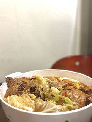 宅配美食開箱-踏輕Touchin的蝦黃厚薑母鴨