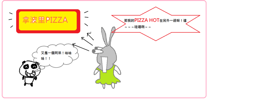 小笨兔買pizza-6