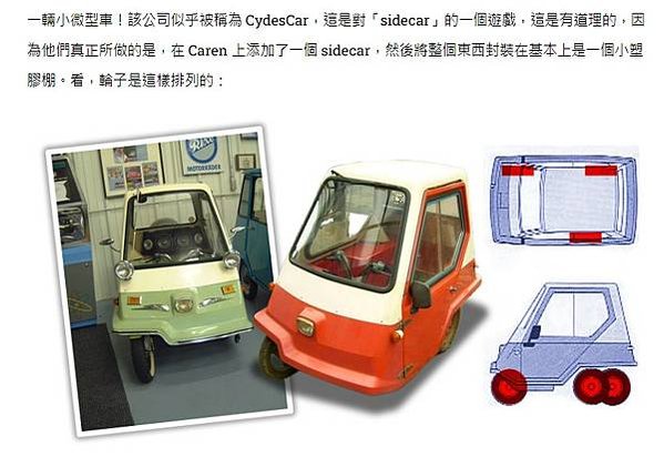 Cydes URI-II 的小型車在20世紀80年代日本曾風