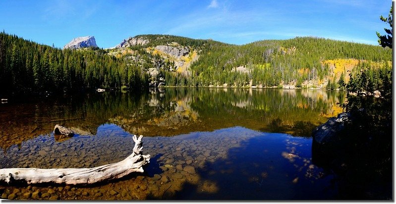 Panorama of Bear Lake, Rocky Mountain National Park, Colorado 1