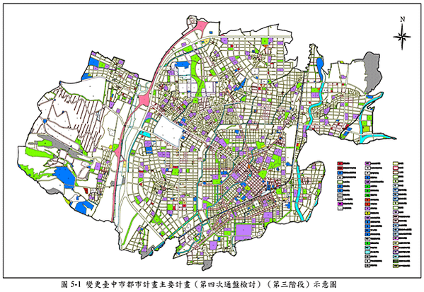 台中市都市計畫歷史三兩語