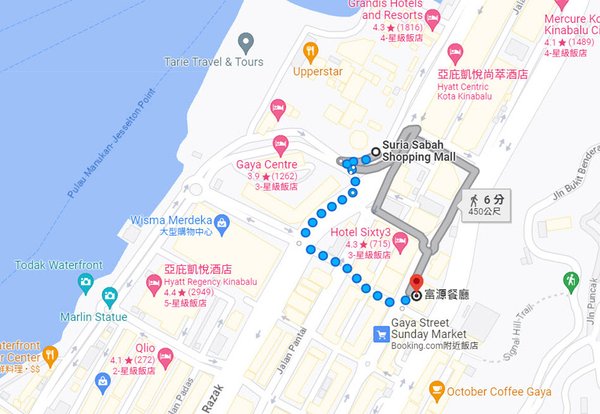 Fook Yuen Cafe &amp; Bakery-Gaya Street map.jpg